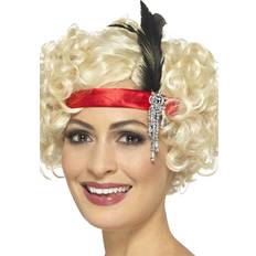 Smiffys Red Satin Charleston Headband