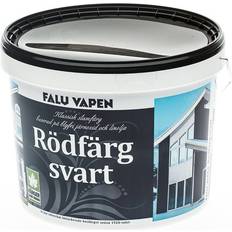 Falu Vapen Målarfärg Falu Vapen Red Träfärg Svart 10L