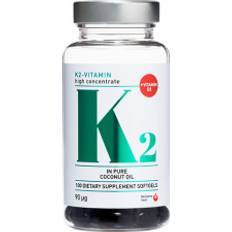 100 st Fettsyror BioSalma K2 90µg + Vitamin D3 100 st