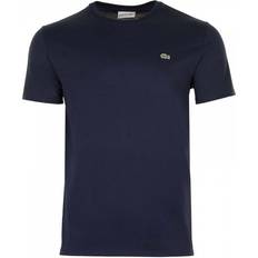 Men's Crew Neck Pima Cotton Jersey T-shirt - Navy Blue