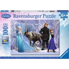 6 Puzzle Classici Ravensburger 105168 Frozen La Regina delle Nevi Puzzle 100 Pezzi XXL