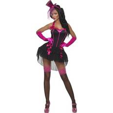 Smiffys Fever Bow Burlesque Costume