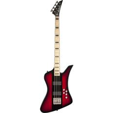 Red Electric Basses Jackson X Series Signature Dave Ellefson Kelly Bird 4 Bass