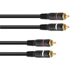 Omnitronic 2RCA-2RCA 3m