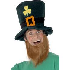 Smiffys Chapeau Et Barbe Leprechaun Saint Patrick Vert