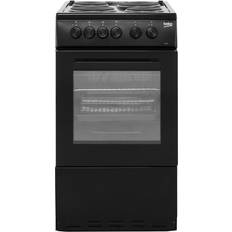 Convection/ Fan Oven Cast Iron Cookers Beko AS530K Black