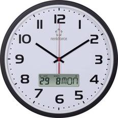 Numérique Horloges murales Renkforce Radio Horloge murale 4.5cm