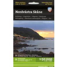 Skåne karta Nordvästra Skåne (Karta, Falsad., 2018)