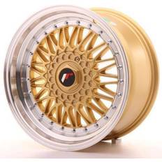 16" - 5/118 - Aluminiumfälgar Bilfälgar Japan Racing JR9 Gold 8x16 5/118 ET25 CB74.1