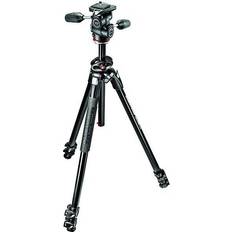 Manfrotto 290 Dual, Kit Trépied 3 sections, alu Rotule 3D 804