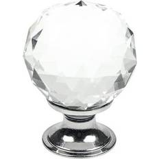 Rostfritt stål Skåps- & Köksknoppar Beslag Design Knopp Diamond (430002-11) 1st 30x30mm