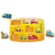 Hape Pussel Hape Construction Peg Puzzle