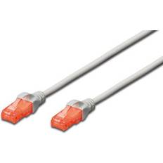 Nätverkskabel 25m Digitus Professional RJ45-RJ45 U/UTP Cat6 25m