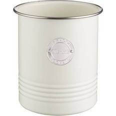 Beige Bestikkholdere Tre Spade Living Utensil Jar Bestikkholder