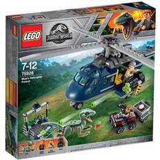 Dinosaur Building Games LEGO Jurassic World Blue's Helicopter Pursuit 75928