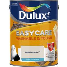 Dulux Easycare Washable & Tough Matt Ceiling Paint, Wall Paint Egyptian Cotton 5L