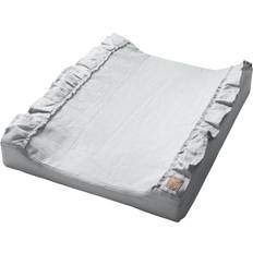 Changing Pad Standard Ruffle Light Grey Mood Ruffles