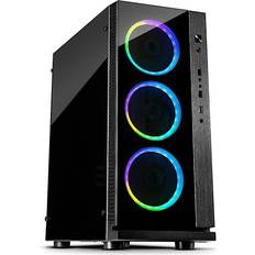 Inter-Tech W-III RGB Tempered Glass