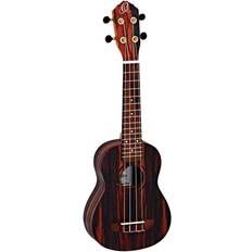 Ebbenhout Ukuleles Ortega RUEB-SO Natural Soprano Ukulele