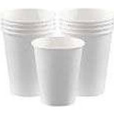 Christmas Plates, Cups & Cutlery Amscan Paper Cup Frosty White 8-pack