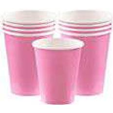 Rose Gobelets en Papier Amscan Paper Cup Party Pink 8-pack