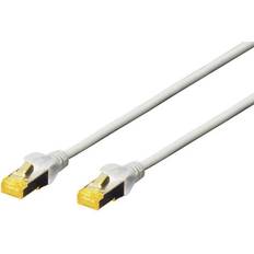 15 m - RJ45-RJ45 - Verkkokaapeli Kaapelit Digitus Professional RJ45 S/FTP Cat6a