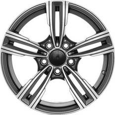 20" - 5/120 Bilfelger GMP Reven Anthracite Polished 8.5x20 5/120 ET25 Nav72.6