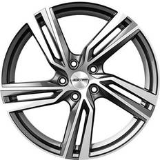 GMP Arcan Anthracite Polished 7.5x18 5/114.3 ET45 Nav67.1