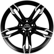 20" - 5/120 - 9,5" Autofelgen GMP Dea Black Polished 9.5x20 5/120 ET45 Nav72.6