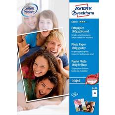 Avery A4 Fotopapir Avery Classic A4 180g/m² 100stk