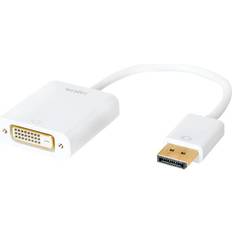 Dvi til displayport adapter LogiLink DVI-DisplayPort Adapter 0.2m