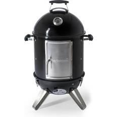 Coperchio chiuso Affumicatori Barbecook Fumatore Carbone 41 Cm Nero 223.9842.000