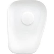 Rectangular Saucer Plates Kahla Elixyr White Saucer Plate 18cm 13cm