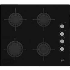 Beko Table De Cuisson À Gaz HILG64120S Noir 60 cm