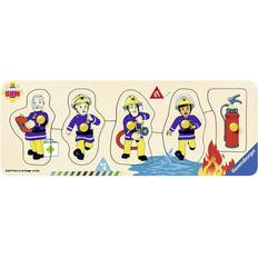 Ravensburger Knob Puzzles Ravensburger Fireman Sam 5 Pieces