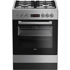 1 - 60 cm - A Gaskomfurer Beko FSM62320DSS Sølv