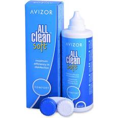 Estuche para Lentes de Contacto Incluido Accesorios de lentes de contacto Avizor All Clean Soft 350 ml