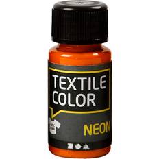 Wasserbasiert Textilfarben Textile Color Paint Neon Orange 50ml