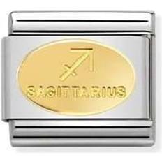 Nomination Composable Classic Link with Sagittarius Symbol Charm - Gold/Silver