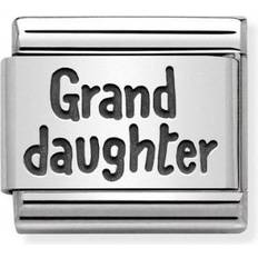 Nomination Charms & Pendants Nomination Composable Classic Link Granddaughter Charm - Silver/Black