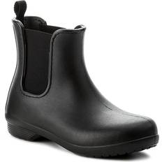 Crocs 38 Chelsea-laarzen Crocs Freesail Chelsea Boot Women - Black/Zwart