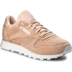 Reebok Classic Leather Woven Emb Desert Dust/White Female