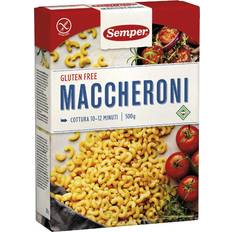 Glutenfritt Pasta & Nudlar Semper Maccheroni 500g 500g