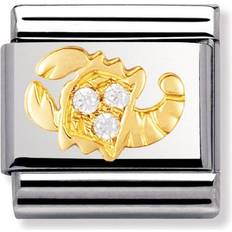 Nomination Composable Classic Link Scorpio Charm - Silver/Gold/White