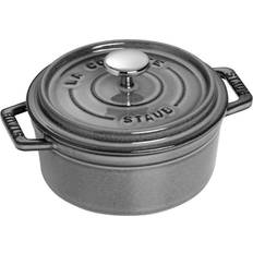 Staub Grytor på rea Staub Cocotte Round med lock 1.2 L 16 cm