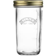 Round Kitchen Containers Kilner Wide Mouth Kitchen Container 0.5L