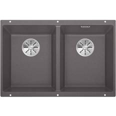 Blanco Inbouw Spoelbak Subline 350/350-U Rock Grey