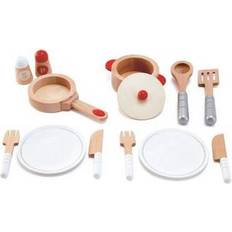 Metal Kitchen Toys Hape Cook & Serve Set