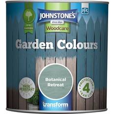 Johnstones Woodcare Garden Colours Wood Paint Green 1L