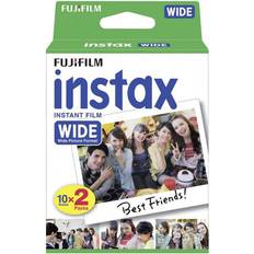 86x108mm (Instax Wide) Instant Film Fujifilm Instax wide film - 20 sheets per pack